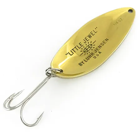 Luhr Jensen Little Jewel Plandavka, Zlatá, 21g, Vintage USA, #7028