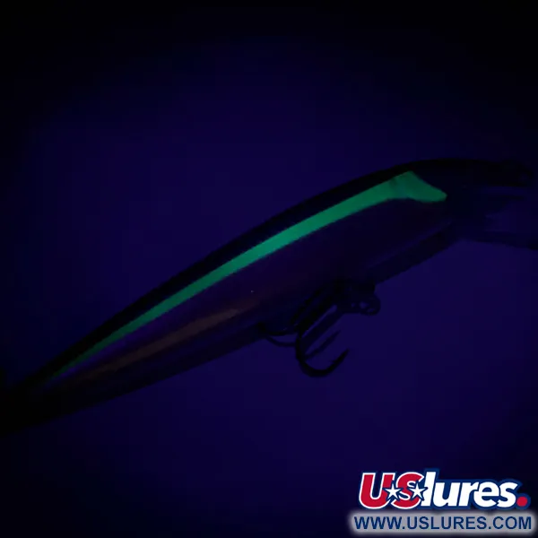 RAPALA HUSKY JERK Holo Wobler, Stříbrno-Žlutý, 10g, Vzlínající, #7079