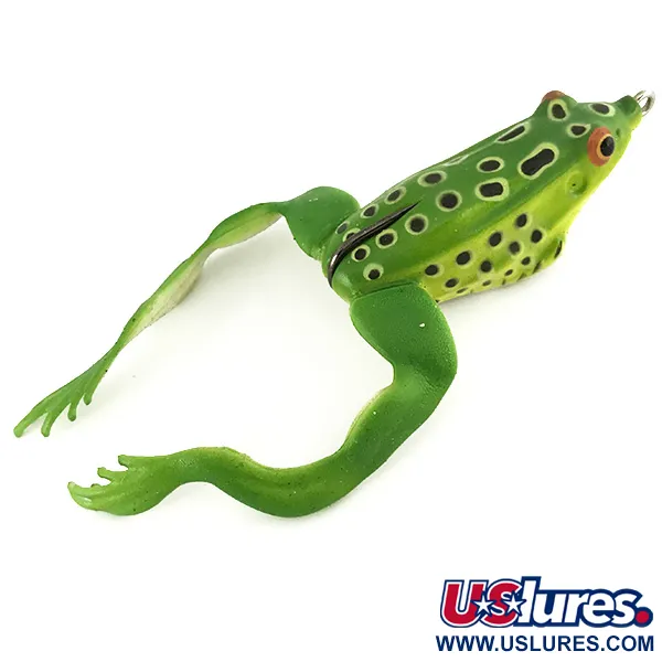 Savage Gear 3D Hollow Body Frog, Green Leopard Glossy, 14g, #7084