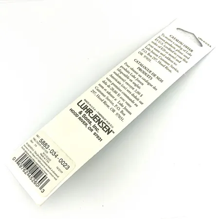 Luhr Jensen Deep Stinger Plandavka, Stříbrná / Zelená, 21g, UV, #7085