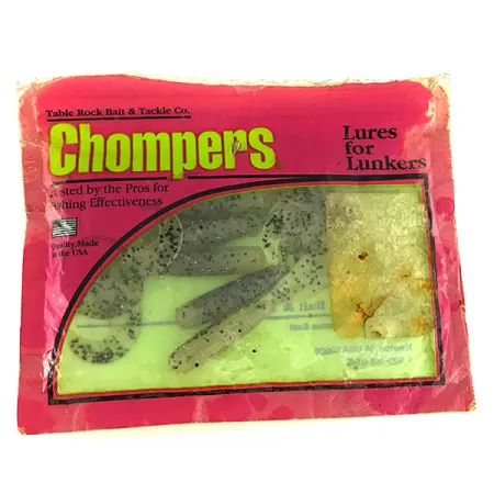 Chompers Single Tail Grub 8pcs