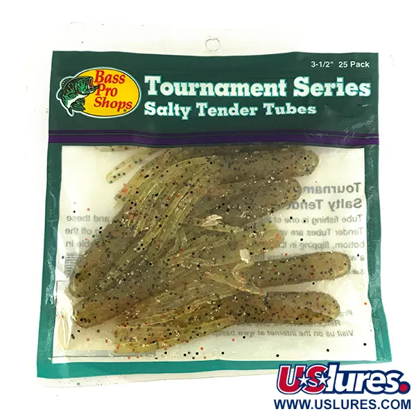 Bass Pro Shops Salty Tender Flipping Tubes gumová nástraha 7 ks