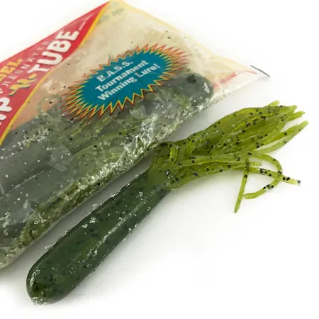 Strike King Flipt-N-Tube Gumová Nástraha, Green Pumpkin, 13cm, 7ks, #7090