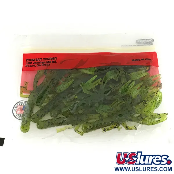 Zoom Lil Critter Craw Gumová Nástraha, Wat Seed / Chartreuse, 8cm, #7091