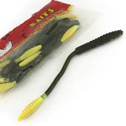 Big Bite Baits Jeff Kriet - Squirrel Tail Worm gumová nástraha 10ks