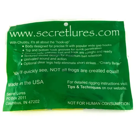 Secret Lures Chubby Frog Gumová žába, Super Shad, 10cm, #7095