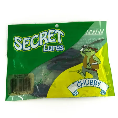 Secret Lures Clear Legged Chubby Frog gumová nástraha 4 ks