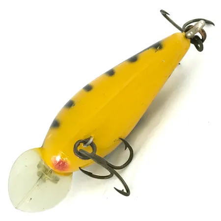Bomber Model A Wobler, Yellow Skeletal, 9g, Vintage, #7128