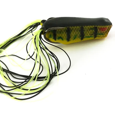 SPRO Dean Rojas Bronzeye Frog Popper, Okoun, 14g, Double Hook, #7148