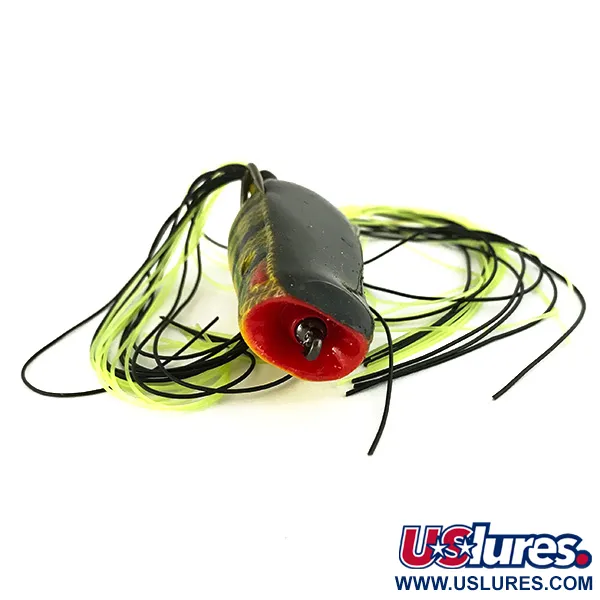 SPRO Dean Rojas Bronzeye Frog Popper, Okoun, 14g, Double Hook, #7148