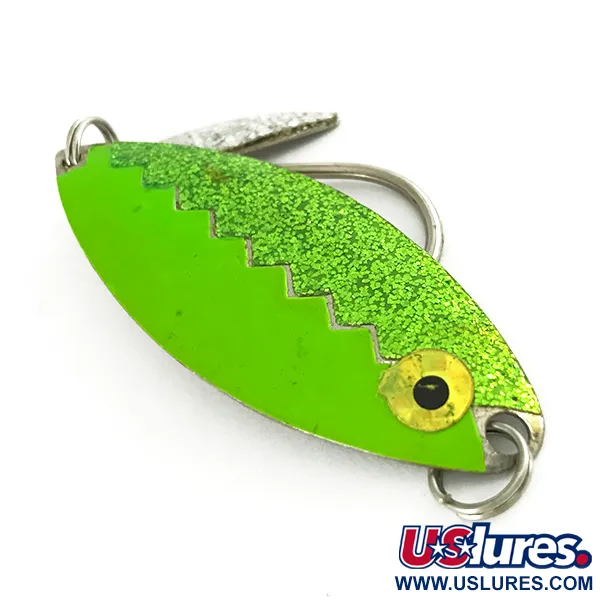 Flashy Fish Lures Flashy Fish Plandavka, Zelená/Nikl, 6g, Glow, #7201