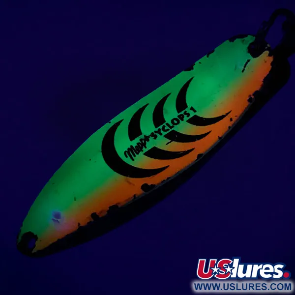 Mepps Syclops 1 UV Plandavka, Fire Tiger, 12g, UV reaktivní, #7230