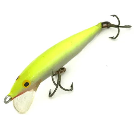 Rapala Original Floater F7 Wobler, Glow Chartreuse, 4g, Balza, #7247
