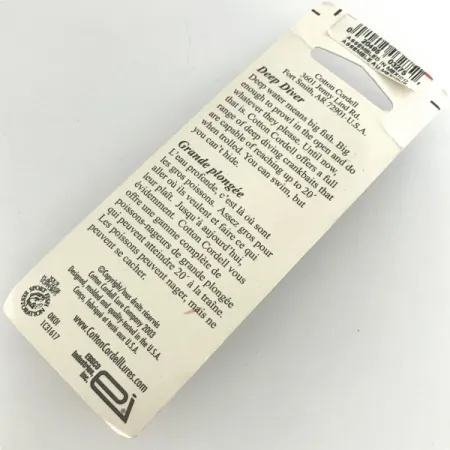 Cotton Cordell Grappler Shad Wobler, Zlatý, 7g, Hluboký #7255