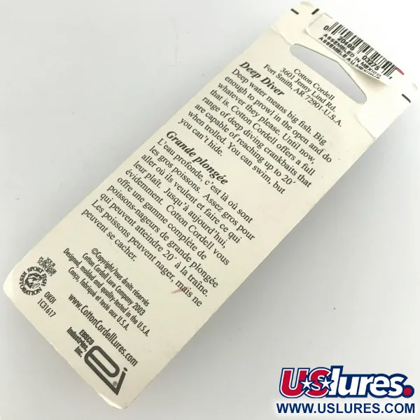 Cotton Cordell Grappler Shad Wobler, Zlatý, 7g, Hluboký #7255