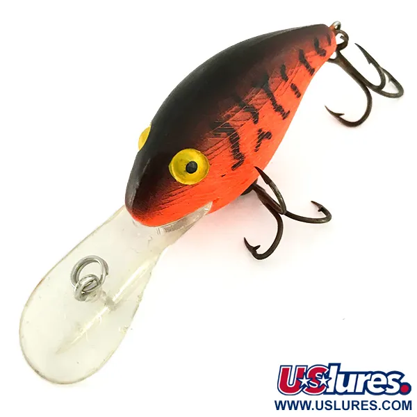 Rebel Deep Wee R Crankbait, Tiger (Red), 10.5g, Hluboký ponor, #7273