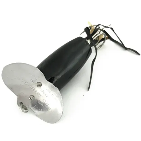 Fred Arbogast Jitterbug Weedless, Černá, 8.5g, proti vázkám, #7275