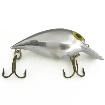Wobler Storm Short Wart, Mirror Silver, 8g, Pre-Rapala, #7279