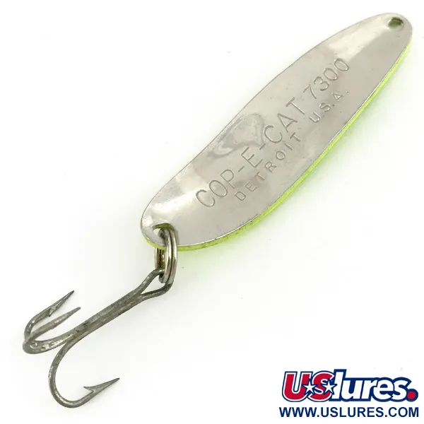 Eppinger Dardevle Cop-E-Cat 7300 UV Plandavka, Žlutá/Zelená, 10g, #7282