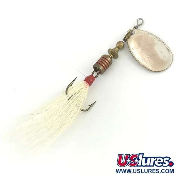 Mepps Aglia 2 dressed - bucktail Třpytka, Stříbrná/Bílá, 4.7g, #7292