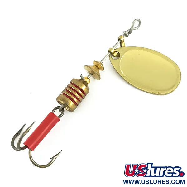 Mepps Aglia 1 Třpytka, Zlatá, 3,5g, Klasický List, #7294