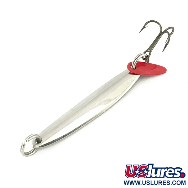 Bay de Noc Swedish pimple Vertikální nástraha, Nikl / Žlutá, 5,5g, #7324