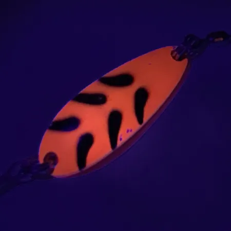 Luhr Jensen Krocodile UV Plandavka, Fluorescent Orange / Black, 9g, #7341