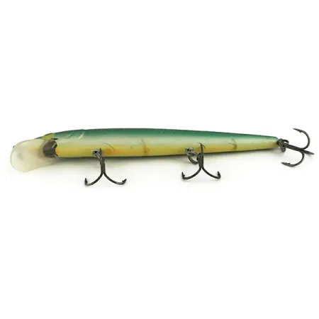 Rapala Husky Jerk 12 Wobler, Zelená/Zlatá, 13g, Zvuková komora, #7352