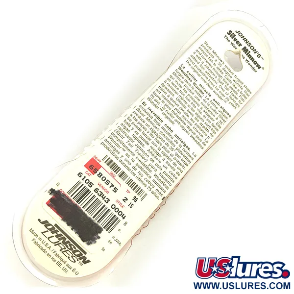 Johnson Silver Minnow Plandavka, Postříbřený, 14g, List, #7360