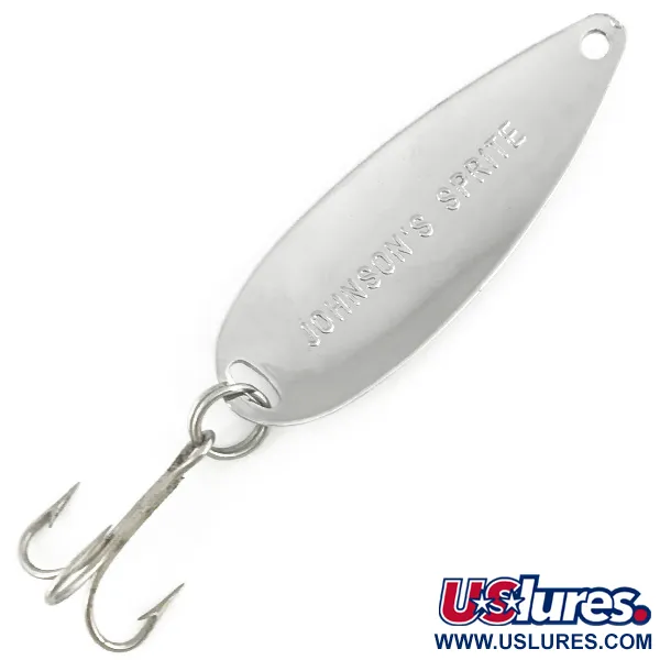 Johnson Sprite Plandavka, Nikl / Červená, 10g, Vintage USA, #7361