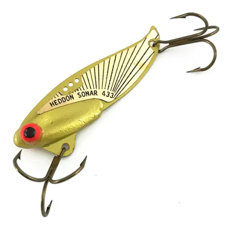 Heddon Sonar 433 Blade Lure, Zlatá, 14g, Vícebodový Úchyt, #7385
