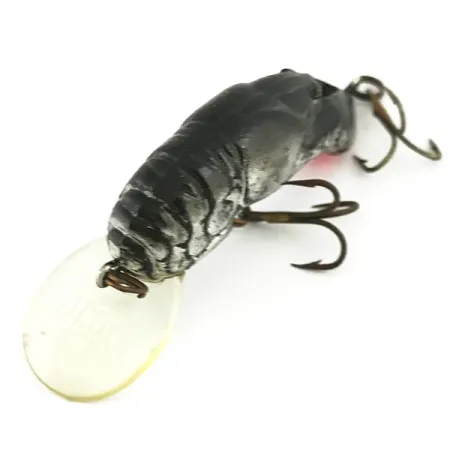 Rebel WEE-CRAWFISH Wobbler, Stříbrná/Černá, 6g, Imitace raka, #7387
