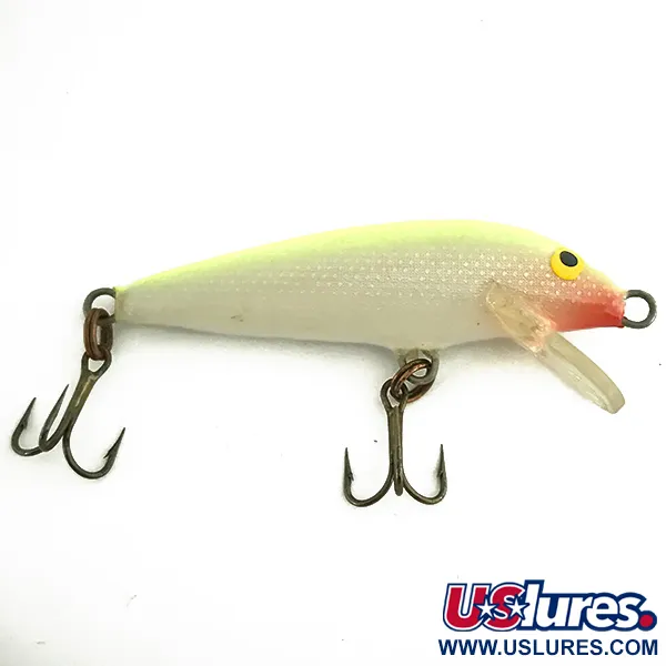 Rapala Original Floater F5 Wobler, Chartreuse, 2.3g, Balza, #7399
