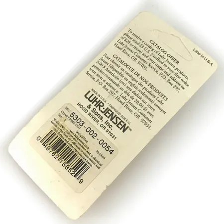 Luhr Jensen Loco 2 Třpytka, Chart Fire Dot, 7g, Vintage, #7400