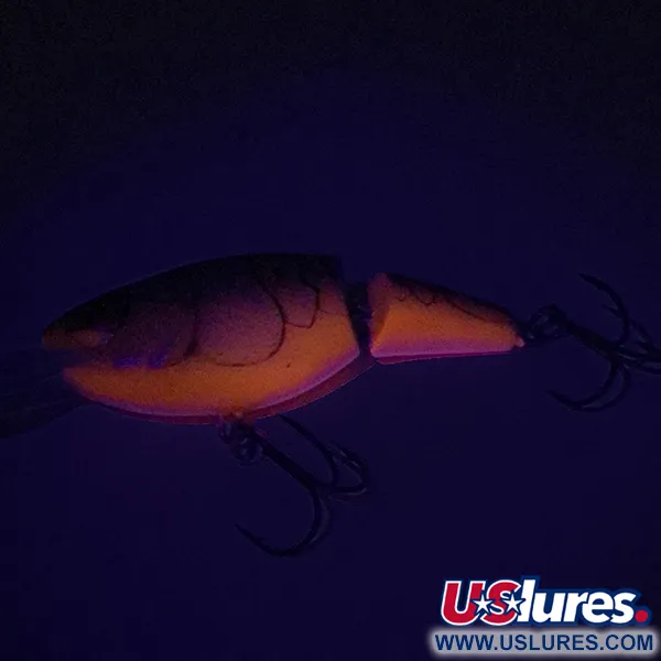 Rapala Jointed Shad Rap JSR07 Wobler, Zeleno-oranžový, 12g, #7401