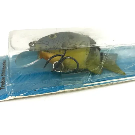 Possum Lures Pan Fish Crankbait, Pumpkinseed, 12g, Eagle Claw, #7426