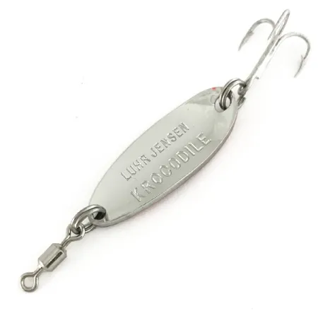 Luhr Jensen Krocodile UV Plandavka, Nikl/Oranžová, 7g, UV, #7447