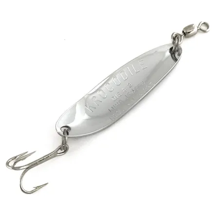 Luhr Jensen Krocodile Die #3 UV Plandavka, Nikl/Oranžová, 10g, #7448