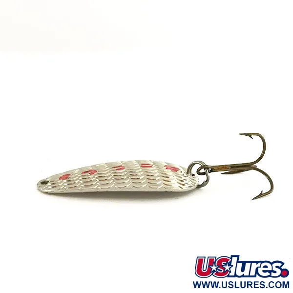 Thomas Cyclone Plandavka, Stříbrná / Červená / Bílá, 7g, Šupiny, #7454