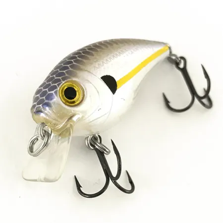 H2O XPRESS Crankbait, Bílá/Žlutá, 6g, Chrastící, #7456