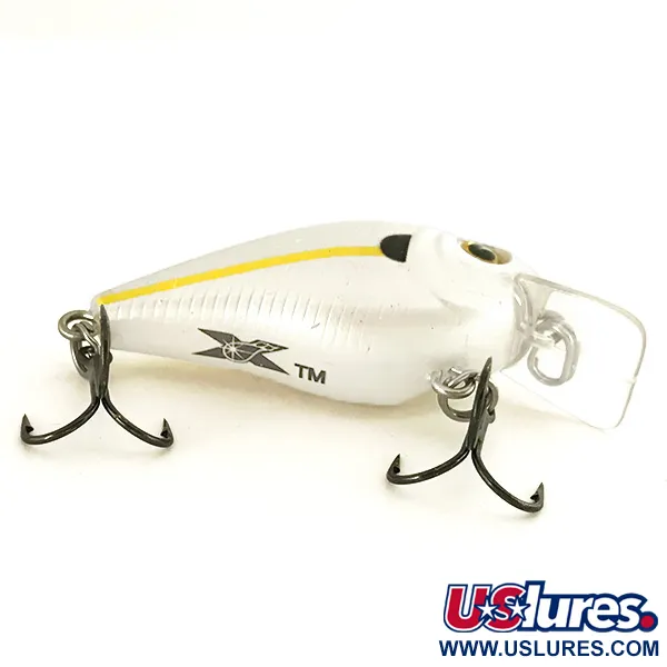 H2O XPRESS Crankbait, Bílá/Žlutá, 6g, Chrastící, #7456