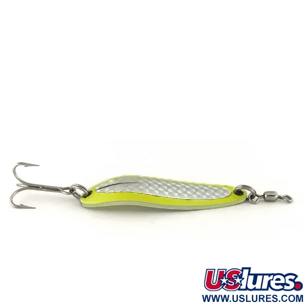 Luhr Jensen Krocodile Die #3 UV Plandavka, Chartreuse, 10g, UV, #7468