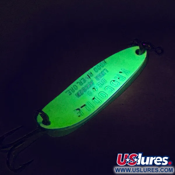 Luhr Jensen Krocodile Die #3 UV Plandavka, Chartreuse, 10g, UV, #7468
