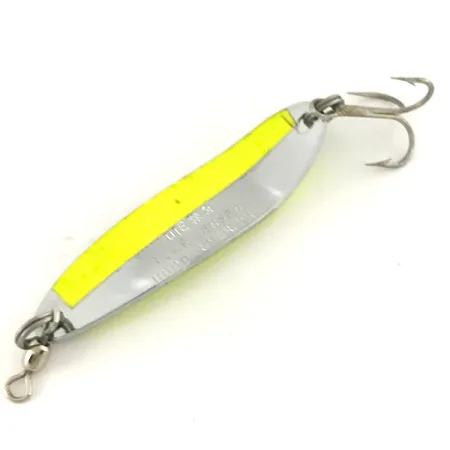 Luhr Jensen Krocodile Die #3 Plandavka, Nikl/Chartreuse, 10g, UV, #7483