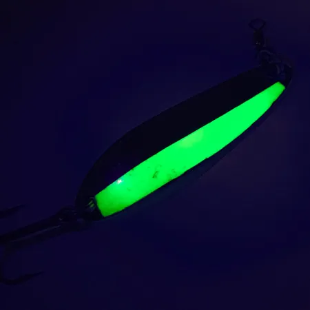 Luhr Jensen Krocodile Die #3 Plandavka, Nikl/Chartreuse, 10g, UV, #7483