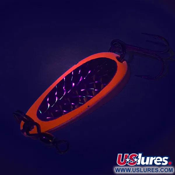 Luhr Jensen Krocodile UV Plandavka, Červená / Černá, 9g, UV, #7485