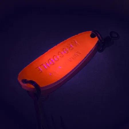 Luhr Jensen Krocodile UV Plandavka, Červená / Černá, 9g, UV, #7485