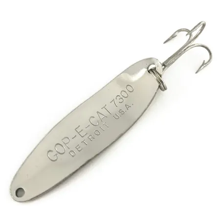 Dardevle Cop-E-Cat 7300 Plandavka, Nikl/Zelená, 10g, Kolébavý Chod, #7487