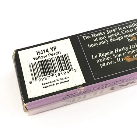 Rapala Husky Jerk HJ 14 Vobler, Yellow Perch, 18g, vzplývavý, #7498