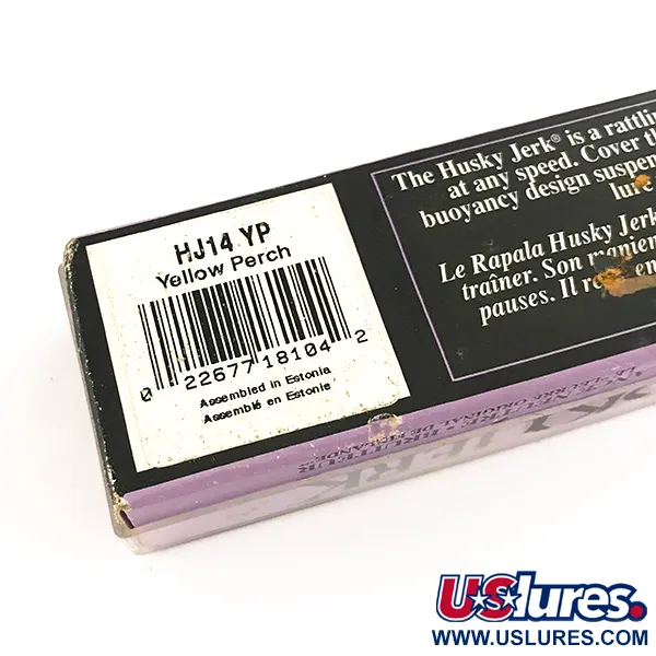 Rapala Husky Jerk HJ 14 Vobler, Yellow Perch, 18g, vzplývavý, #7498